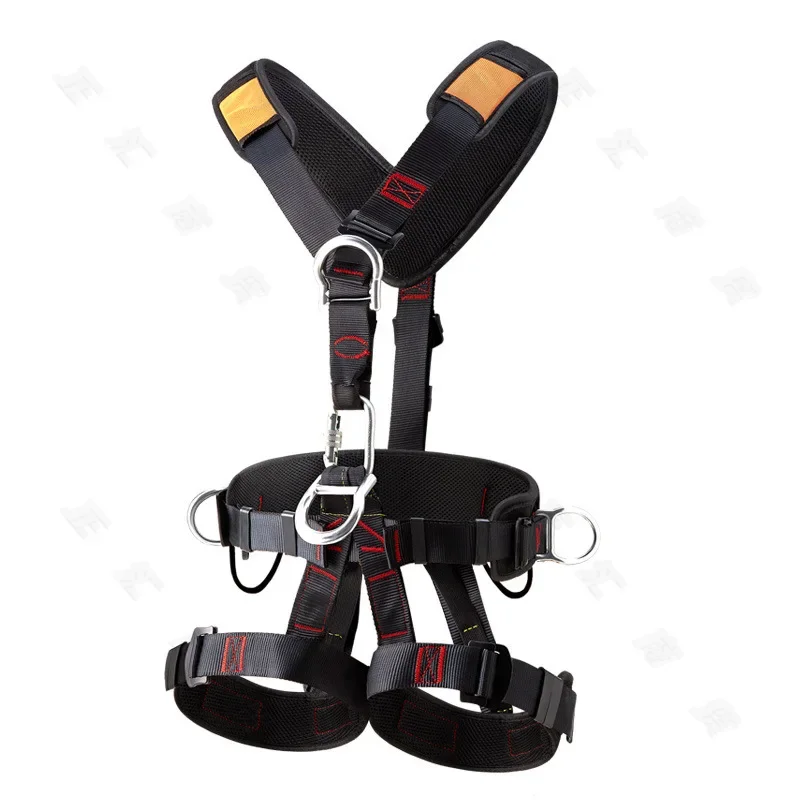 

Huishun Full Body Five-point Seat Belt High-altitude Work Outdoor Rock Climbing Anti-fall Wind Power Special Seat Belt