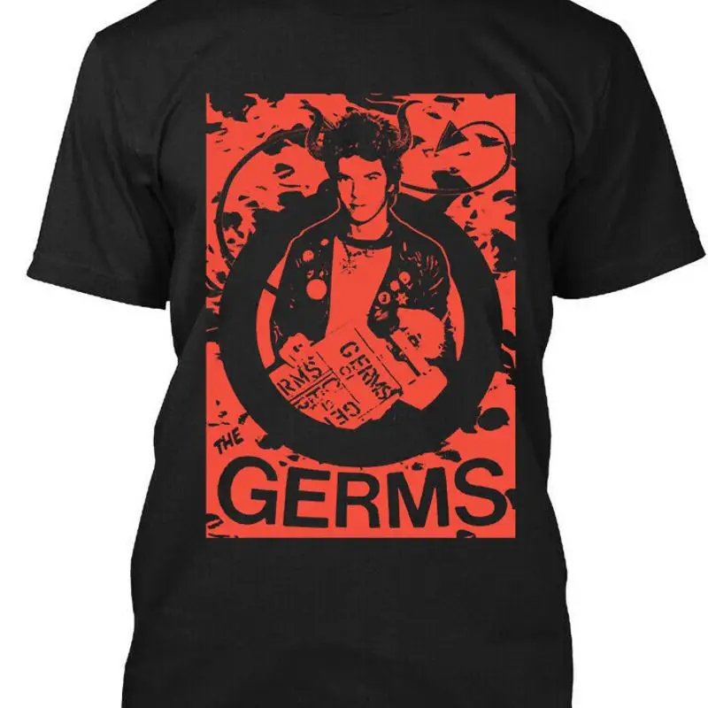

НОВАЯ ПОПУЛЯРНАЯ ФУТБОЛКА с логотипом The Germs American Music Vintage Retro Classic S 4XL