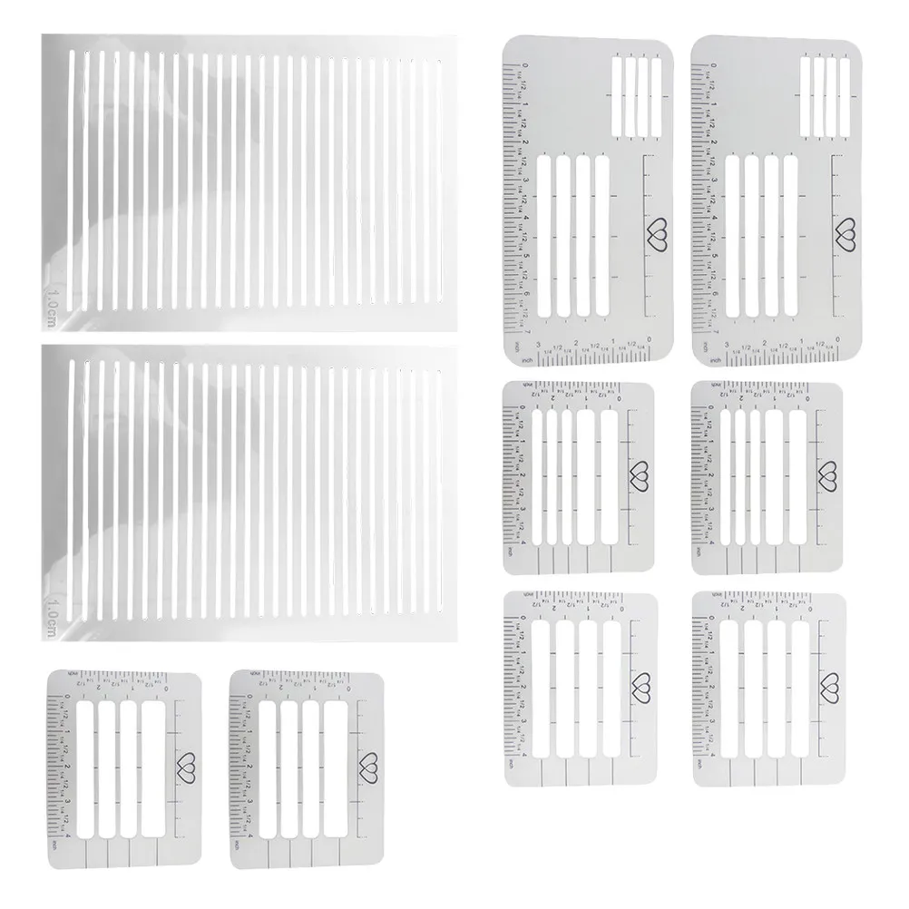 1Set Plastic Envelope Addressing Stencil Template Precise Writing Guide for Invitations Greeting Cards Letters Journaling