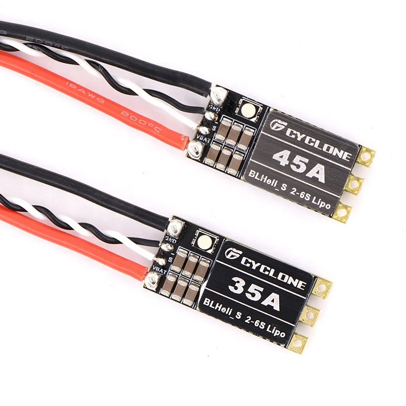 مصدر طاقة ليبو BLHeli_S 35A 45A ESC 2-6S لطائرات RC FPV Quadcopter بدون طيار