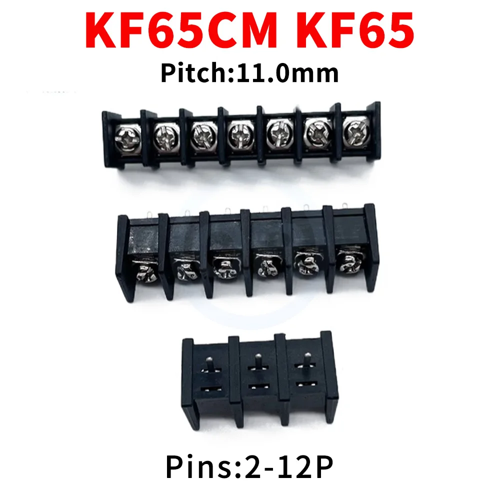 (10 Pcs) KF EX 65C 65C 11mm pitch middle leg fence PCB terminal block Terminal block KF65C-11