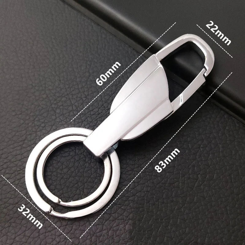 Car Zinc Alloy Custom Logo Key Ring Men Keychain For Changan CS75 CS35 Plus CS15 CS95 RAETON CX70 CS55 EADO CX20 Alsvin CS15EV