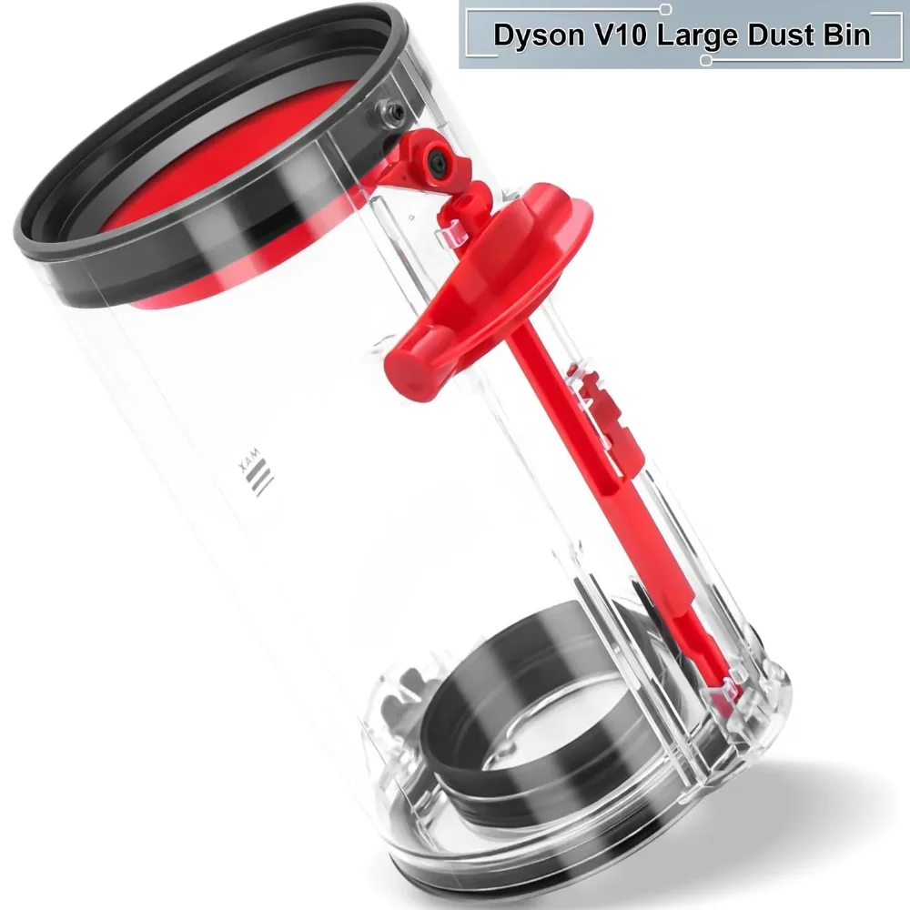 Ведро для пыли подходит для пылесоса Dyson V10 SV12, пылесборника, пылесоса для мусора, можно заменить с аксессуарами