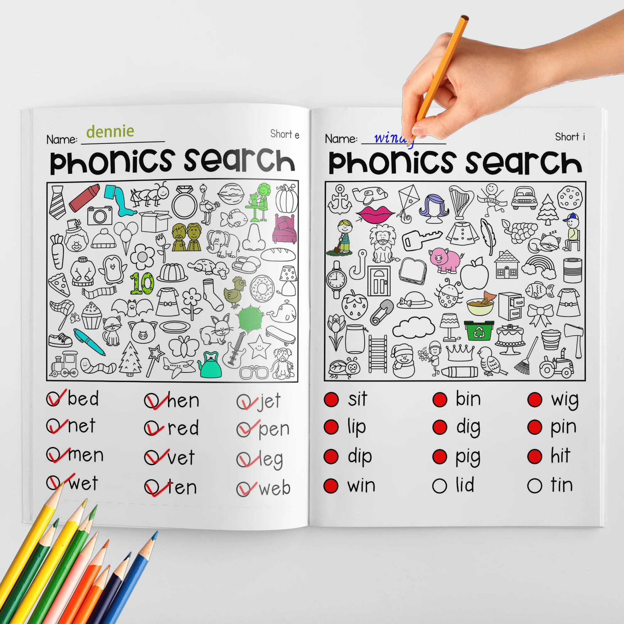 Find the Missing Items: A Hidden Picture Book for Kids to Enhance Concentration and Attention