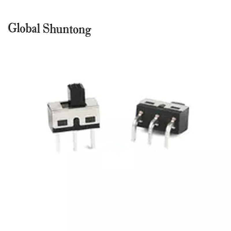 20Pcs SS12D10 SS12D11 Toggle Switch 3Pins Straight Feet 1P2T Handle High 5mm Spacing of 4.7mm 3A 250V SS12D10G5