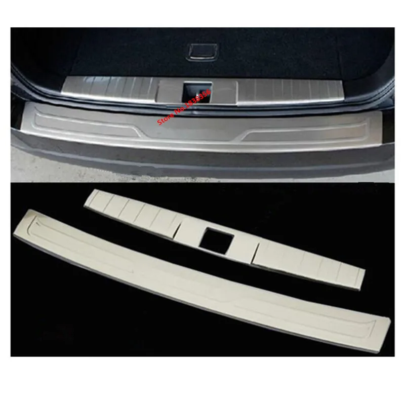 For Subaru Outback 2010 2011 2012 2013 2014 Cover Stainless Steel Rear Bumper Tailgate Pedal Strip Trunk Plate Lamp Threshold