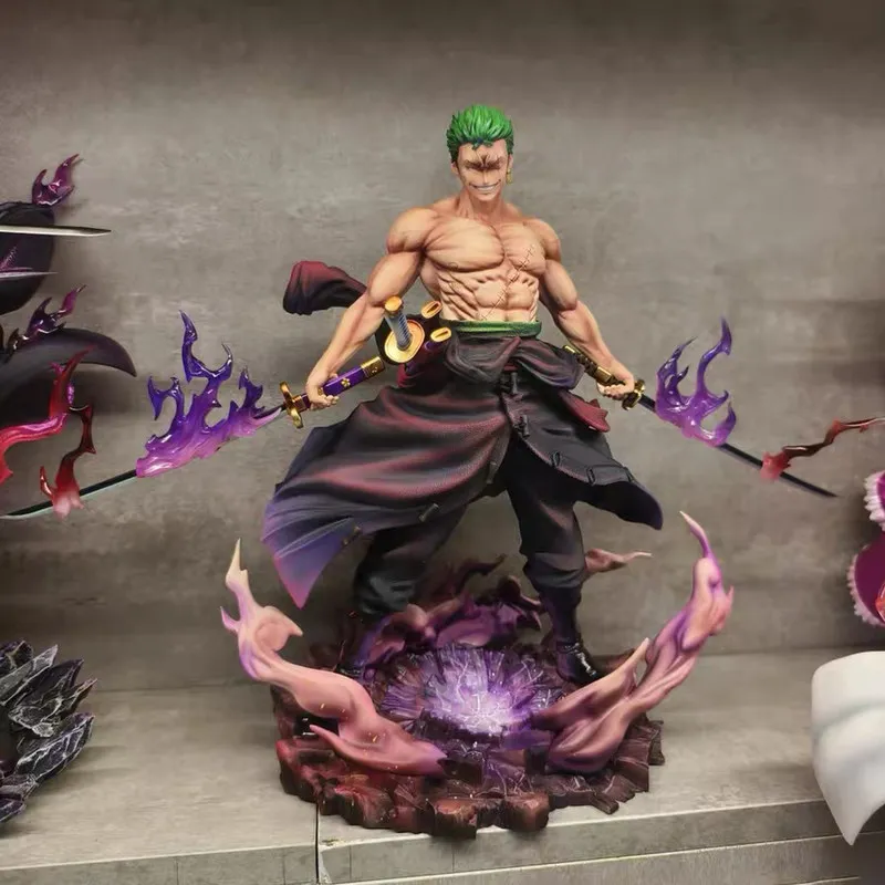 statuette-anime-one-piece-di-zoro-figura-di-roronoa-zoro-re-dell'inferno-statua-in-pvc-modellino-da-collezione-per-scrivania-regali-di-natale