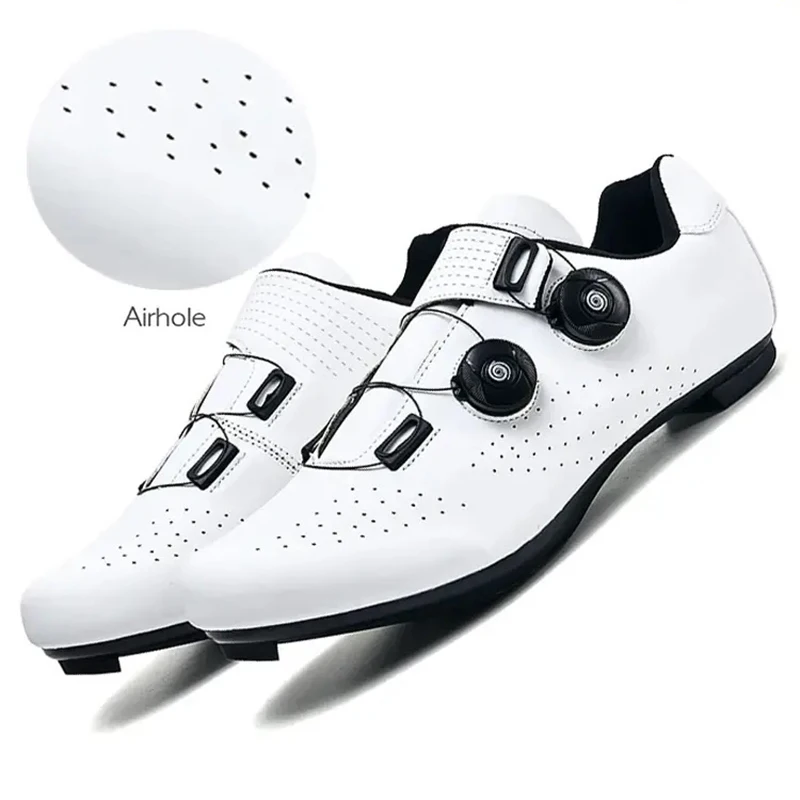 

Cycling Sneaker MTB Men Sport Road Bike Boots Flat Racing Speed Sneakers Trail Mountain Bicycle Footwear Spd Pedal Cycling Shoes