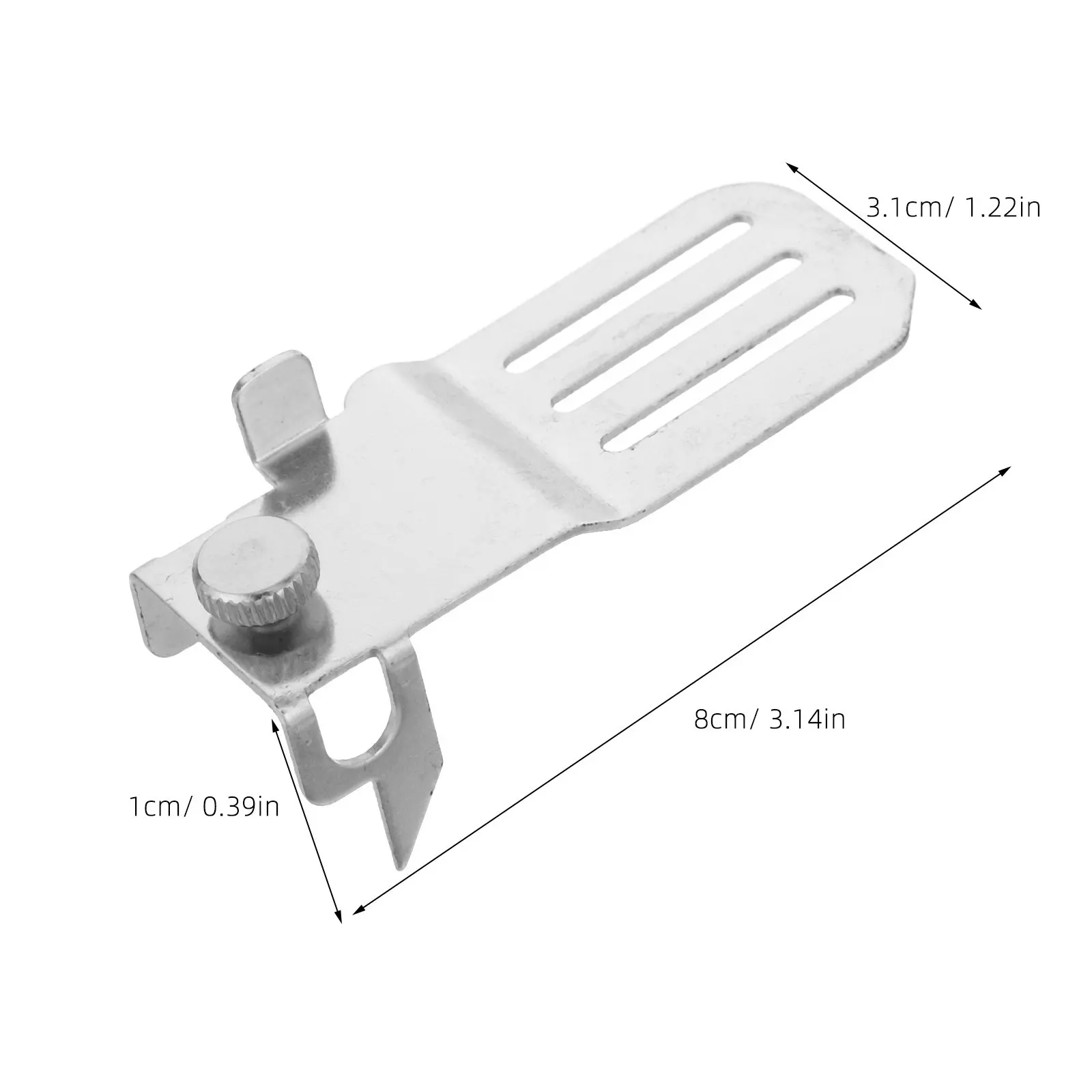 Tape Measure Fixed Clamp Adjustable Clip Precision Scribing Tool Easy Install Woodworking Marker Holder Engineering Welding