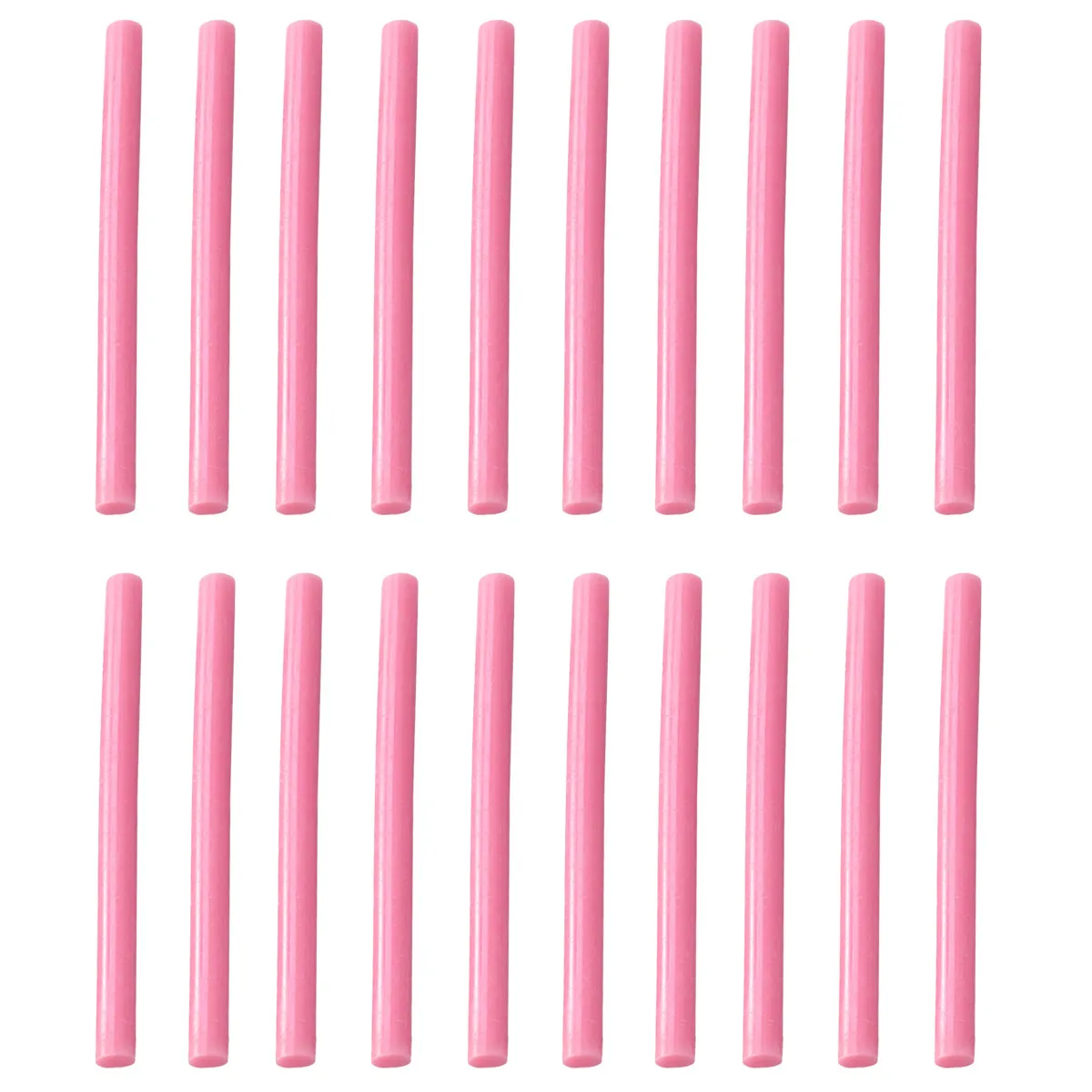 20Pcs Hot Melt Glue Sticks Safe Non Toxic Easy Use for Art Crafts Home Office Repair Flexible Adhesive Sticks Colorful Hot Melt