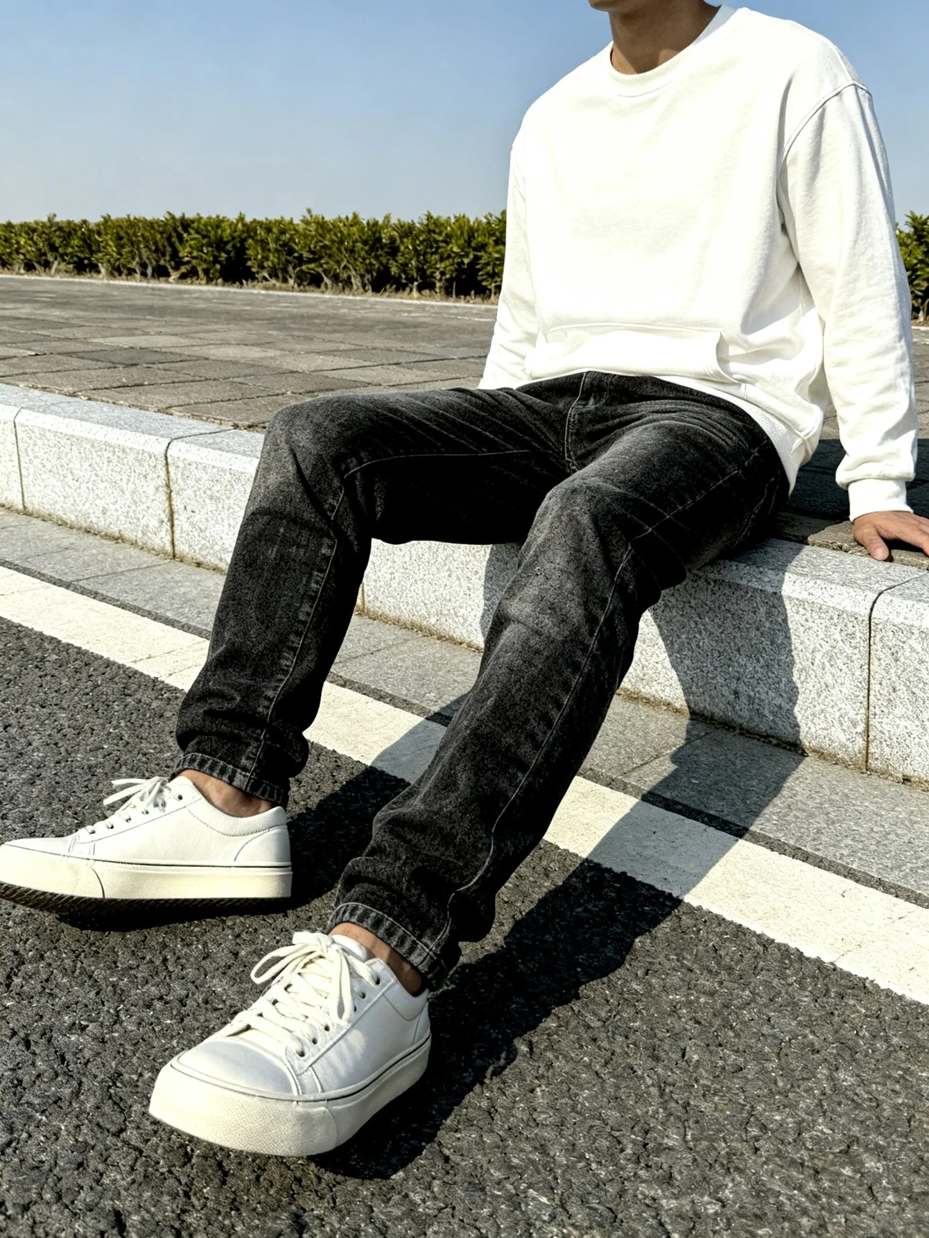 Men's Slim Narrow-leg Jeans, Micro Stretch, Daily Versatile Basic Style