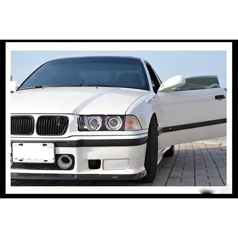 Fabrik produziert Autozubehör aus Kohlefasermaterial für 3er Serie E36 M3 Kohlefaser-Frontspoiler-Bodykit.