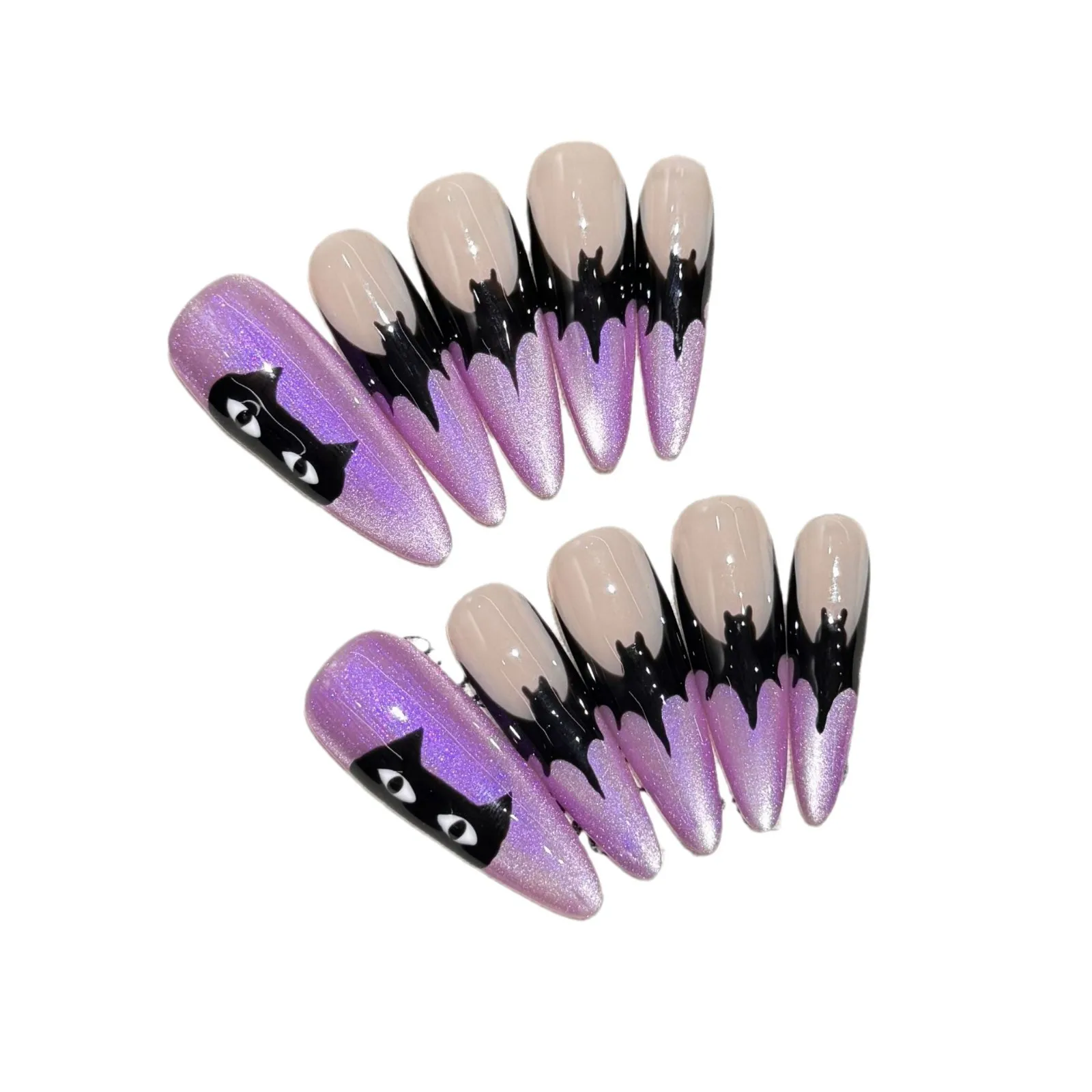 

European and American Style Spider Bat Nail Art Fashion Manicure (317)