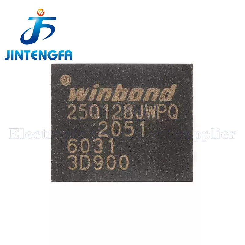 5PCS W25Q128JWPIQ W25Q128JVEIQ W25Q128JVPIQ WSON-8 128Mbit 1,8 V 3V 25Q128JVEQ 25Q128JVPQ 25Q128JWPQ Serielle FLASH Speicher SPI IC – Detail 5