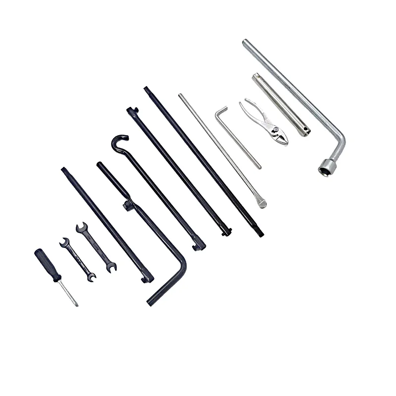 Suitable For 08-20 Toyota Land Cruiser LC200 , with Car Tool Kit Wrench Spare Tire Rocker Emergency Toolbox