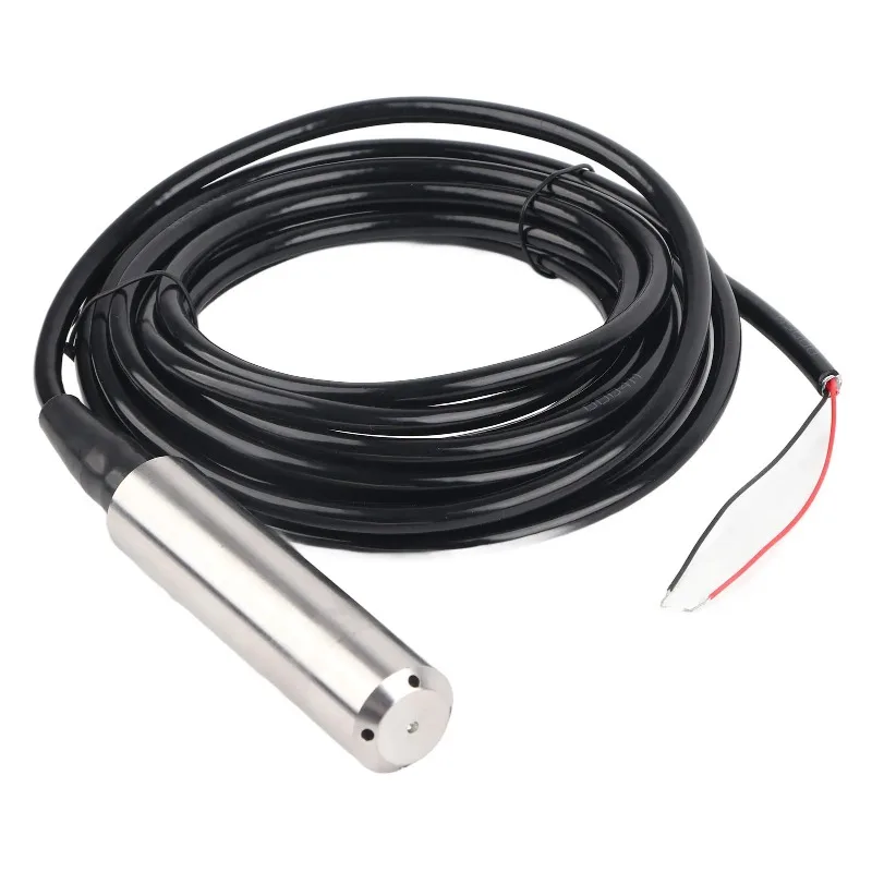 DC24V 4-20mA Throw-Type Liquid Level Sensor, suitable for detecting depths ranging from 0 to 5 meters.