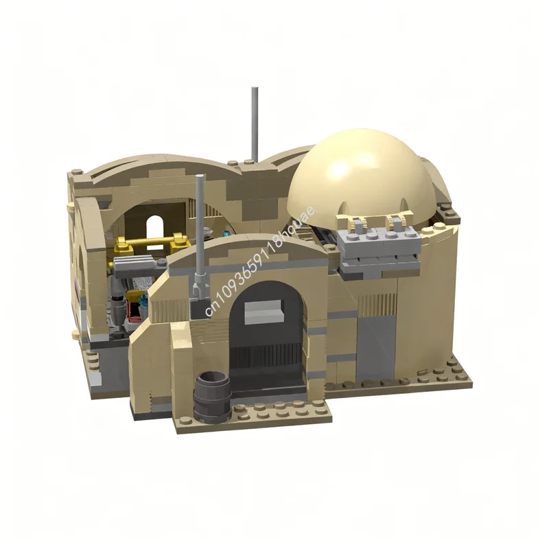 380 stuks MOC Cantina Star Battle Model Bouwstenen Constructie Assembleren DIY Kerstcadeau Speelgoed Idee Baksteen Creatief Onderwijs