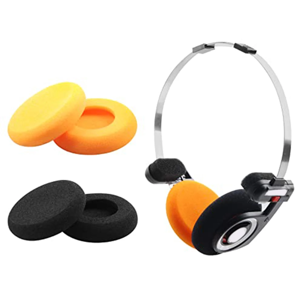 Almofadas extra grossas para fones de ouvido koss, capa de esponja gaussiana, substituição de almofadas para fones de ouvido