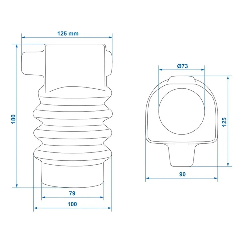

Car Pulling Hook Rubber Sleeve For Knott Avonride KFG35 Ifor Williams 3500kg Coupling Hitch Bellows P00873 Motorhome Parts