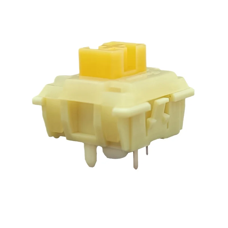 Teclado Mecânico Tecsee Pudding com Switches de Perfil Baixo Tácteis Médios, Switches de Meia Altura RGB 5PIN Hot Swap Kit, Lubrificado de Fábrica