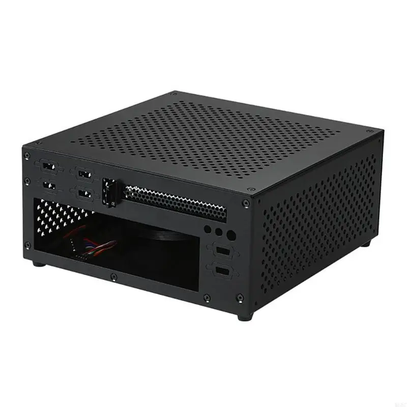 FH01 HTPC per caso FATTORE PICCOLO MINI-ITX per Case Alluminio Computer HO W8EC