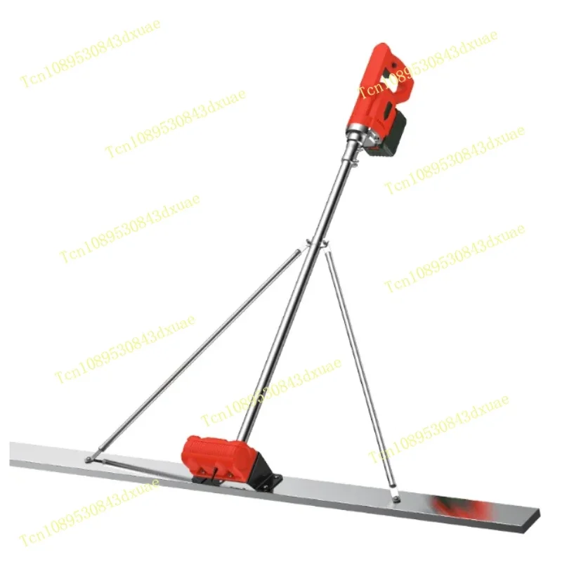 120cm Electric Concrete Floor Leveling Machine Battery Powered with Vibration Ruler Mortar Vibrator for Construction Tools
