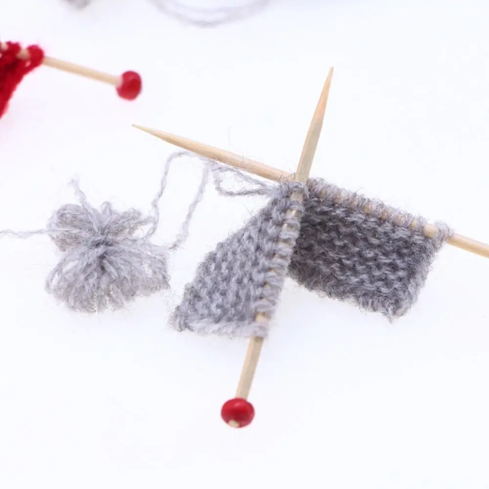 Thick Thread Miniature Knit Sweater Model Imitation Handicraft Dollhouse Simulation Knitting Yarn Colorful Scene Props