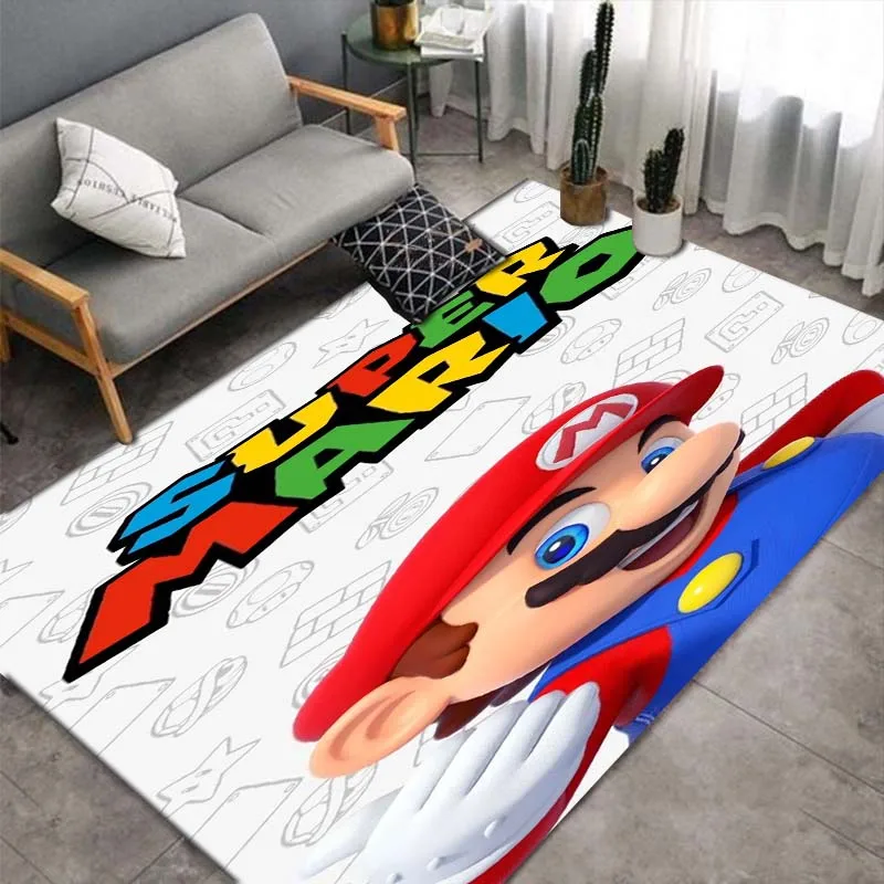 Carpet multi-sizeGo-karts，M-Mario,Carpet for Living Room Bedroom Kid's Room Home Decor Area Rug Non-slip Mat Sofa Mat