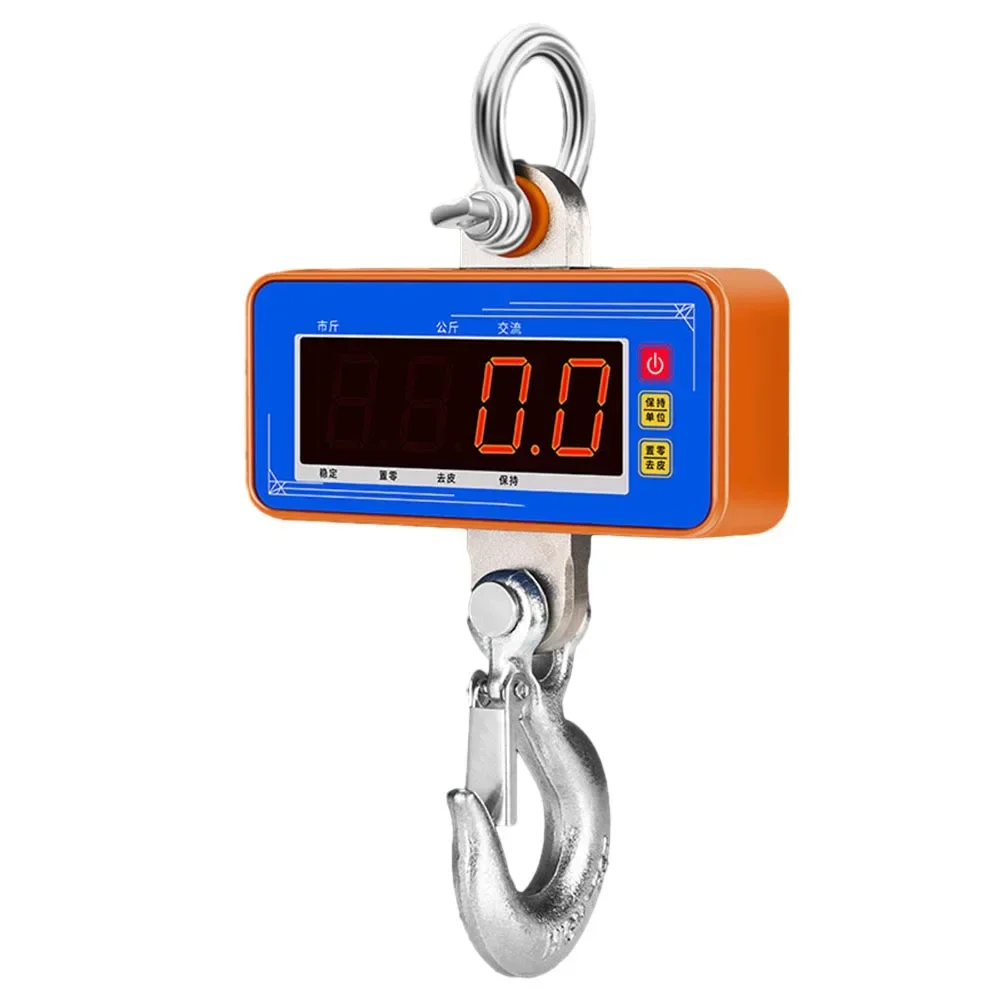 

1pcs P3 Waterproof Digital Hanging Scale Crane Hook Scale 1500kg With Remote Control OCS-P3 0-1500KG Electronic Scale