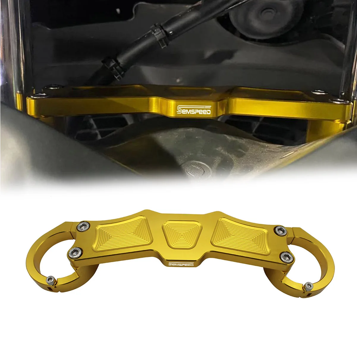 

Motorcycle Front Fork Stabilizer Shock Supension Bracket For Yamaha NMAX 150 125 155 V2 V3 2020-2026 N-MAX Motorcycle Accessorie