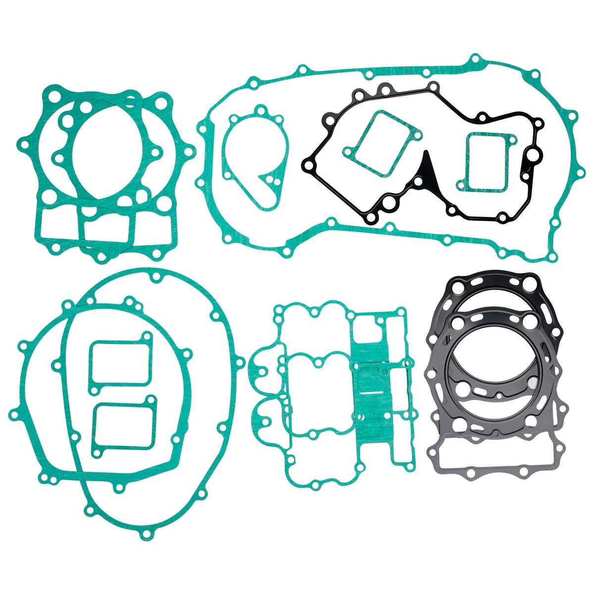 Motorcycle Full Crankcase Covers Cylinder Gasket Kits Set For Kawasaki VN1500 2004-2008 VN1600 2003-2008 Vulcan 1500 1600