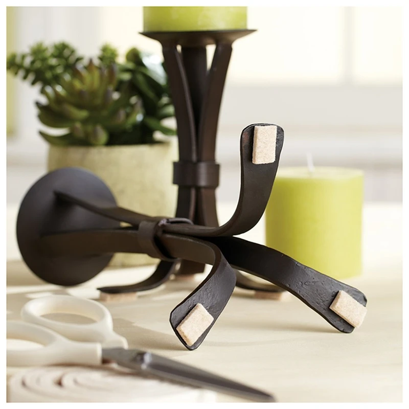 Rolo de tira de feltro resistente autoadesivo A01F-6X para superfícies duras (1/2 polegadas x 60 polegadas), branco cremoso