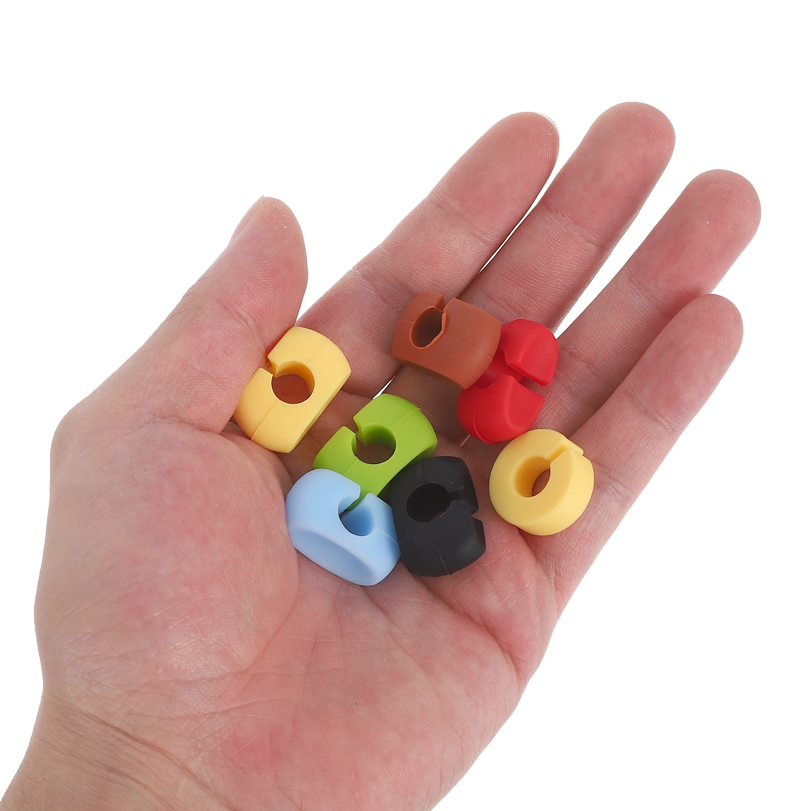 

36Pcs Silicone Wine Glass Charms Colorful Drink Markers Tags for Cocktail Party Easy Identification Reusable