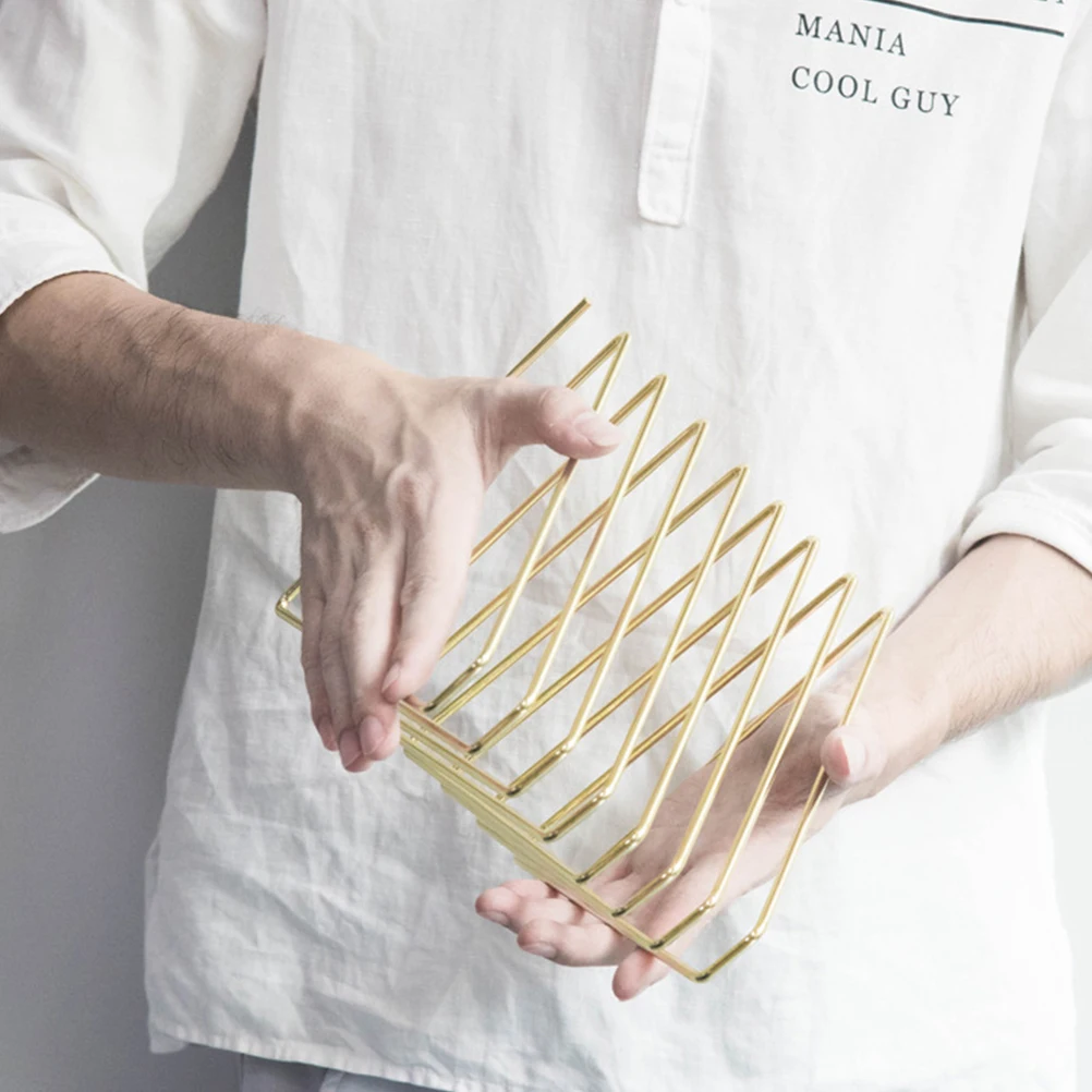 

Modern Metal Book Rack Golden Book Stopper Creative Design for Home Office Shelf Organizer Long Lasting Bookends Shelves