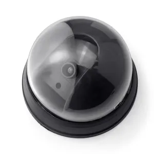 Fuers kreative schwarze Kunststoffkuppel CCTV Schaufensterpuppe Kamera blinkte LED gefälschte Kameraüberwachung Sicherheitssystem 6 Hauptverkäufe Camara -Fehldecke - №2