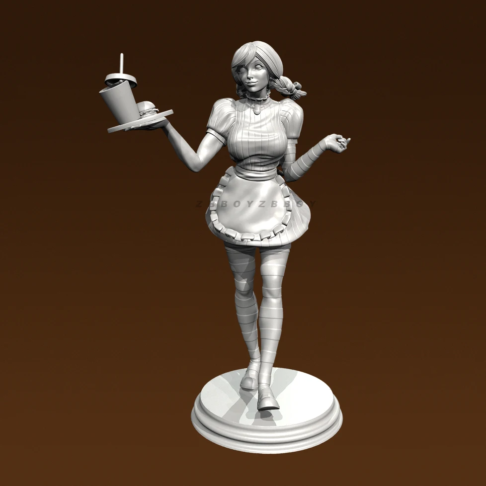 

The height of man 38mm 50mm 75mm Resin model kits figure beauty colorless and self-assembled （3D Printing ）TD-7359/3D