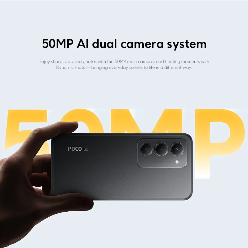 Newest POCO M8s 5G Smartphone Global Version Snapdragon 6s Gen 3 6.9\