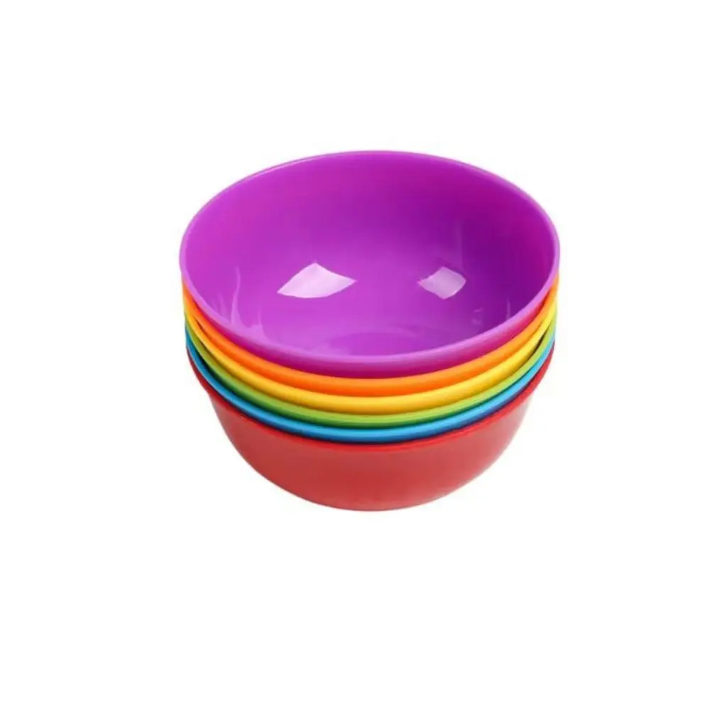 Jeu de tri en plastique, Puzzle d'animaux, comptage avec bols arc-en-ciel, jeu de correspondance des couleurs de dinosaure, Portable Montessori