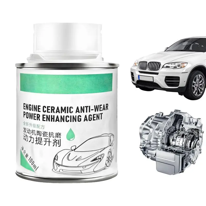 Agent de réparation de cylindre de moteur 100ml, huile additif pour moteur de voiture, Anti-Friction, restauration de moteur, stabilisateur d'huile, huile de réparation Anti-usure