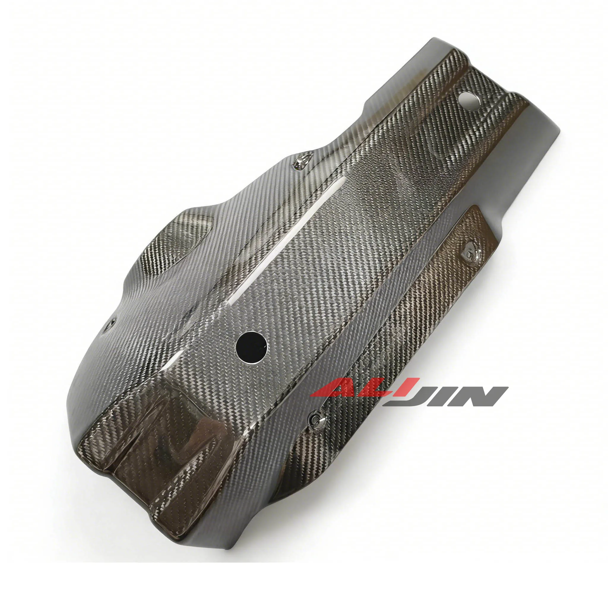 Motorcycle Real Dry Carbon Fiber Fairing Panel Cowling For CFMOTO 800NK 800 NK 2023-2025 Extend Lower Belly Pan Racing Fairings