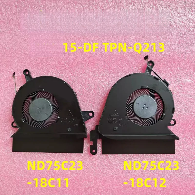 Cooling Fan for HP X360 15-DF 15-DF0013DX 15-DF1033DX 15-DF1043DX Laptop CPU GPU Cooler
