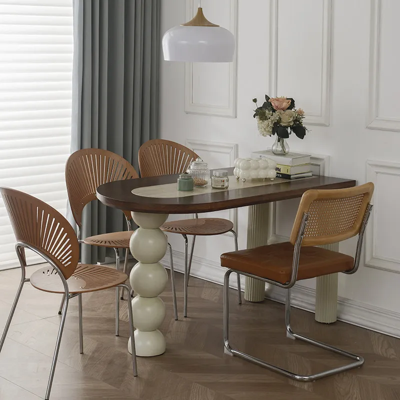 # Mesa de comedor nórdica moderna, mesa de comedor de diseño de lujo para restaurante, sala de estar, mesa de comedor, muebles para el salón