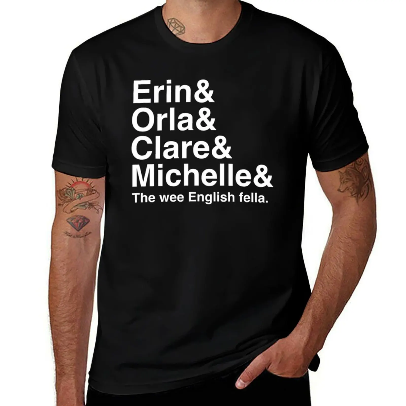 Derry Girls Derry Girls Shirt, Character Names, Erin and Orla and Clare and Michelle the T-Shirt