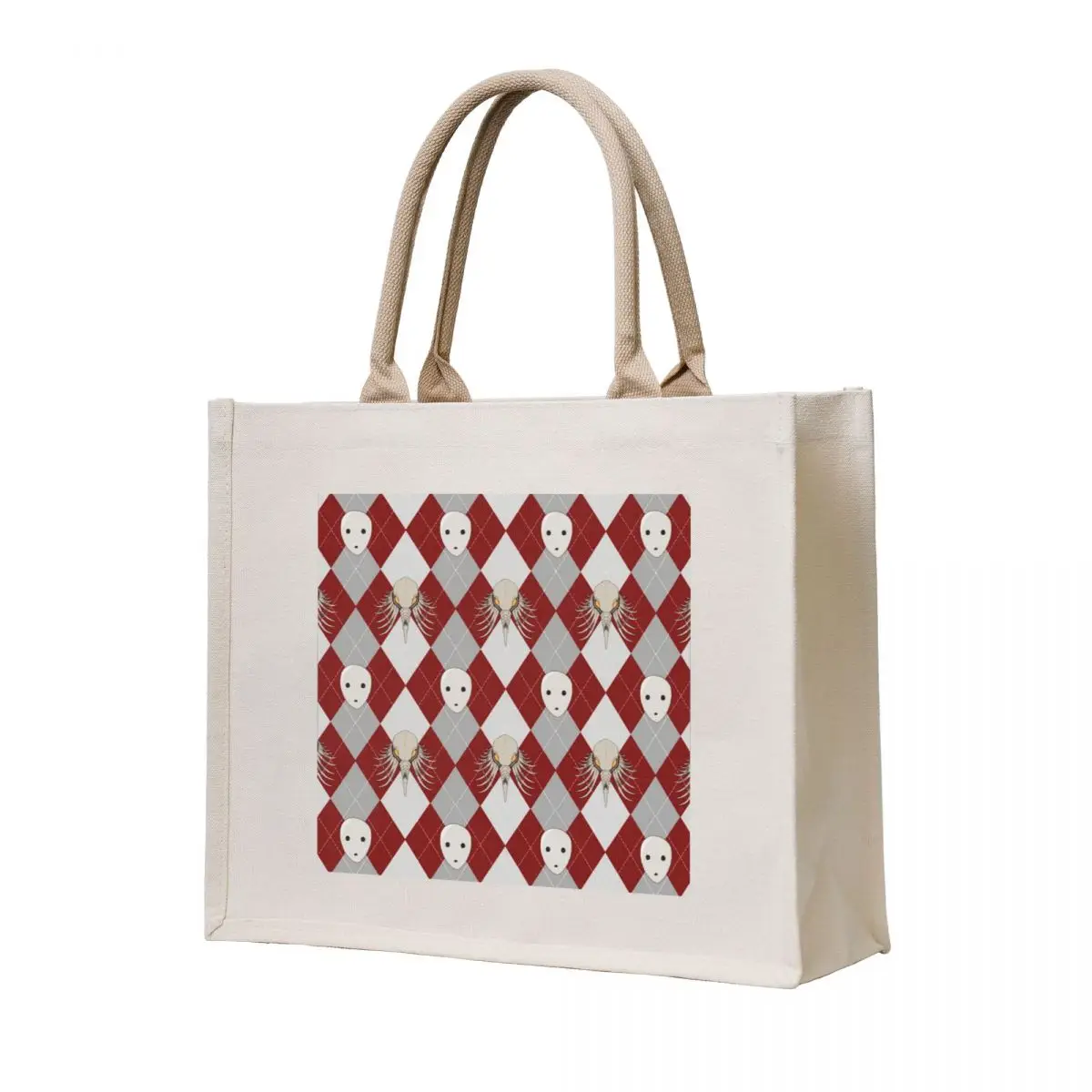 

Pathologic 2 Argyle Pattern Tote Bag Canvas stote bag canvas tote bag Customizable tote Shopping bags