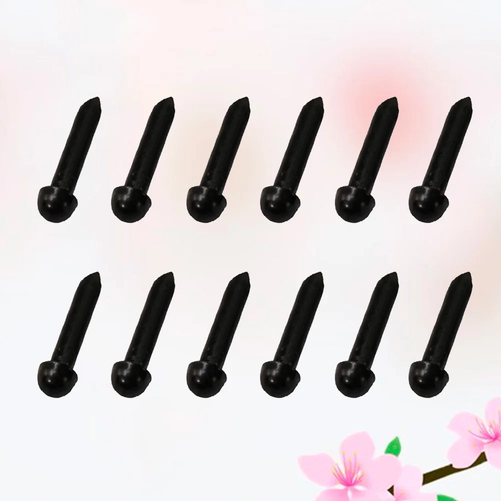 1000 paar zwarte veiligheidsplastic ogen, maat 5 mm, premium materiaal, ideaal voor doe-het-zelf dierenambachten, handgemaakte scrapbooking-kunst