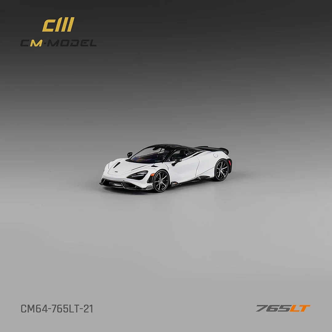 CM MODEL 1:64 765LT White  Diecast Model Car