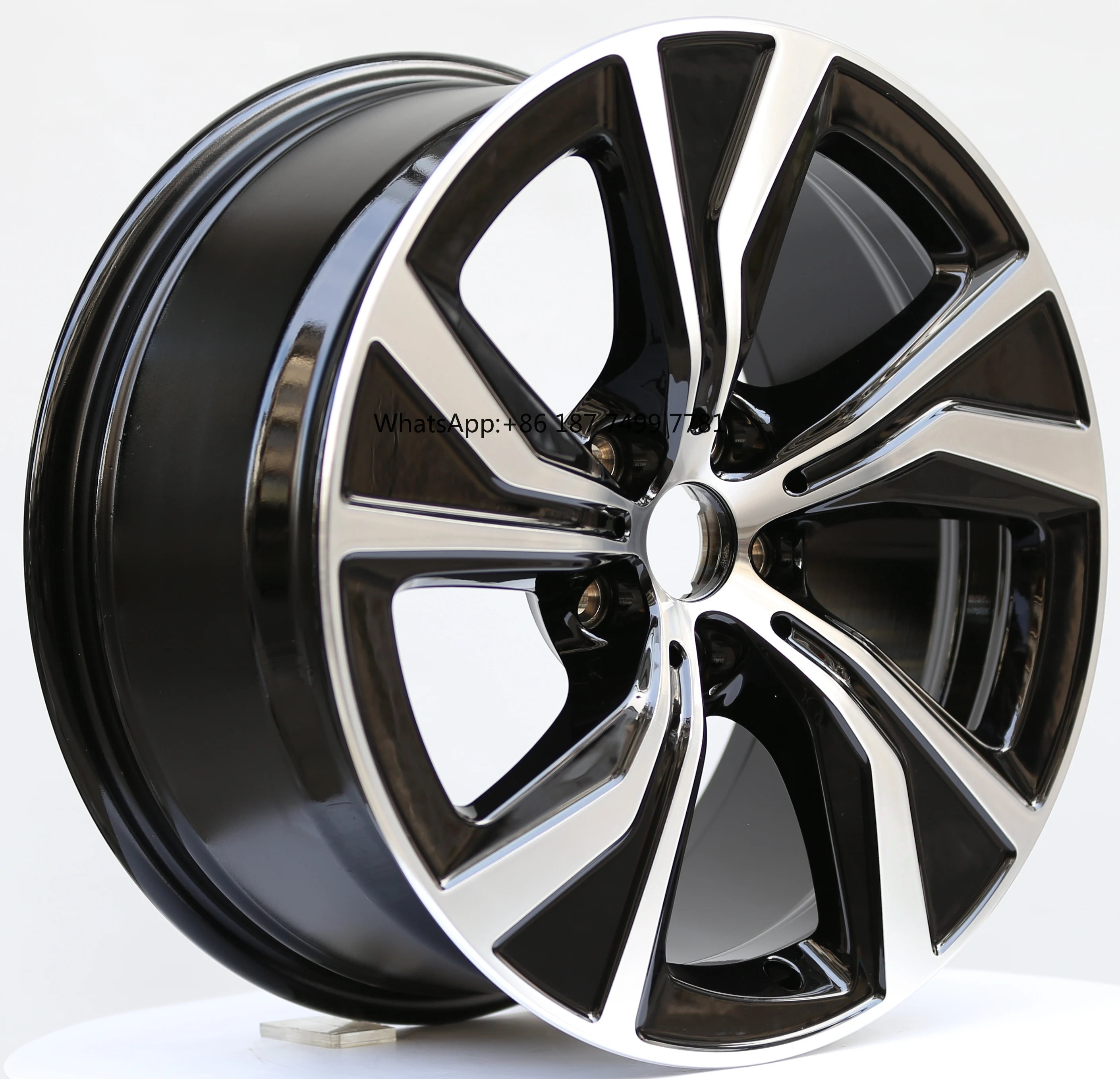 

Original 18-Inch Aluminum Alloy Wheels for . Trucks 5*112 rims for sedan chrome wheels 18inch black passenger car wheels