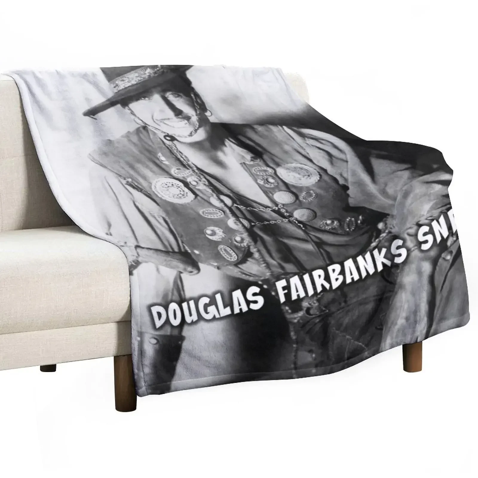 

Douglas Fairbanks Snr Throw Blanket Shaggy Extra Large Throw Baby funny gift Blankets