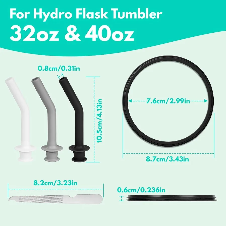 O-ring voor tuimelaar 32 oz en 40 oz dekselpakking geschikt voor 40 oz tuimelaar voor vervanging van hydroflask-afdichtring