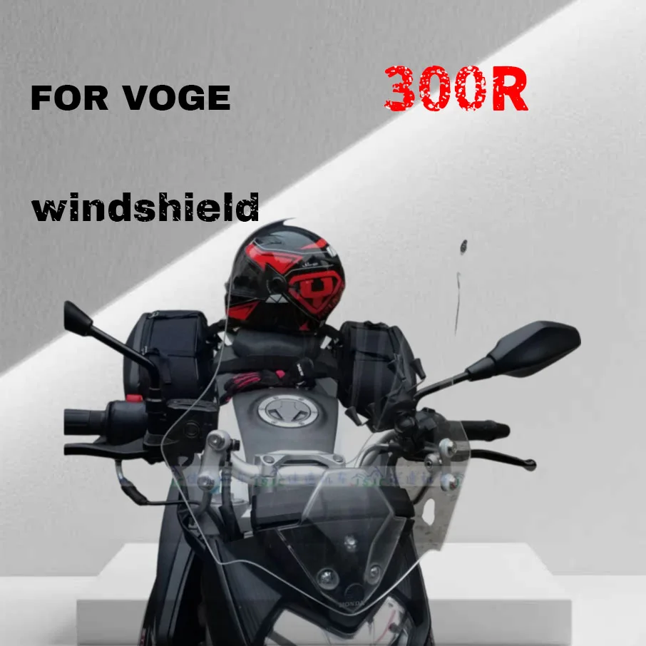

For VOGE 300R windshield with raised windshield, imported glass, front windshield panel, windshield
